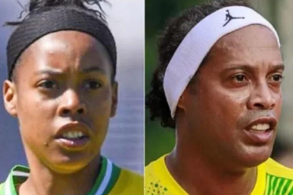 Jogadora sul-africana impressiona por semelhana com Ronaldinho Gacho - Metrpoles